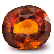 Certified Hessonite (Gomed) Stone