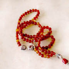 Moonga Mala (108 beads)